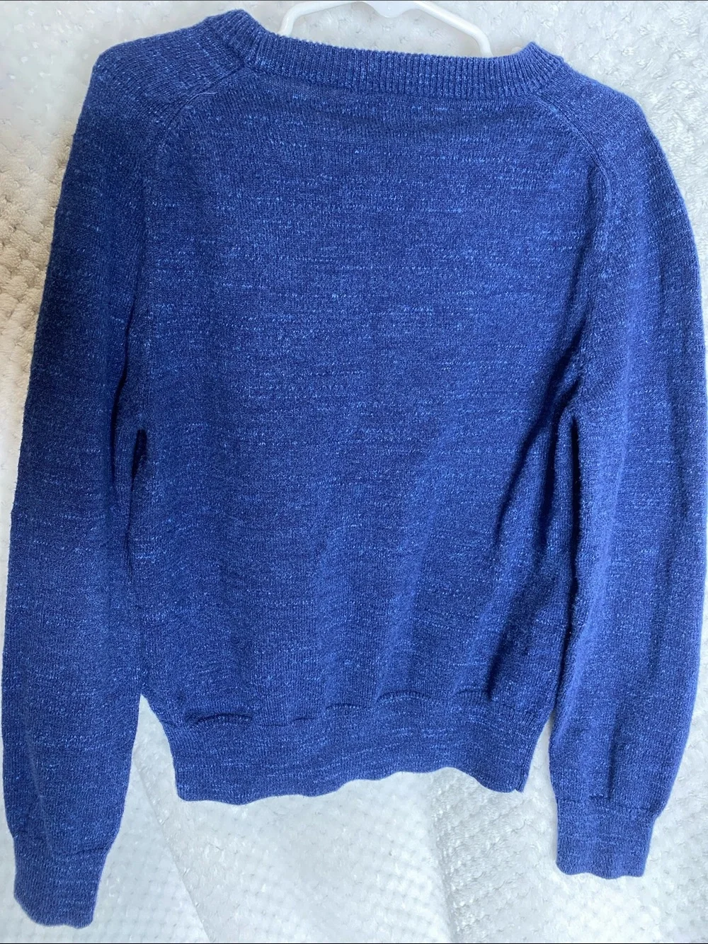 Crewcuts Lightweight Blue Crewneck Sweater
